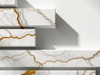 Marble - White Gilded preset