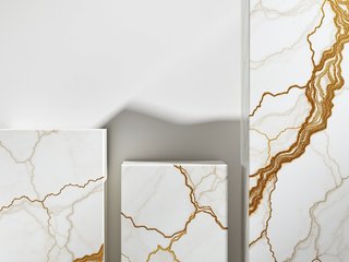 Marble - White Gilded preset