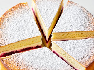 Victoria Sponge Cake preset
