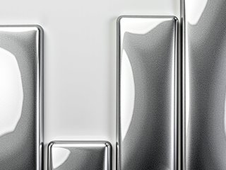 Metallic Silver Paint preset example