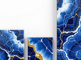 Marble - Blue Sodalite preset example