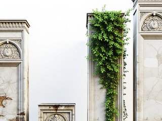 Ancient Columns preset example