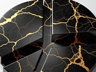 Marble - Black Gilded preset