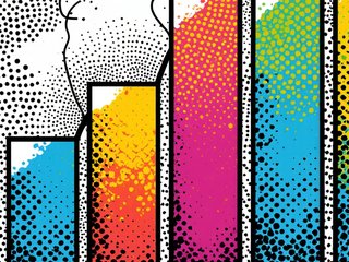 Comic Pop Art preset example