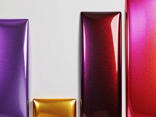 Metallic Paint Mix preset example