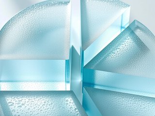 Frosted Glass preset example