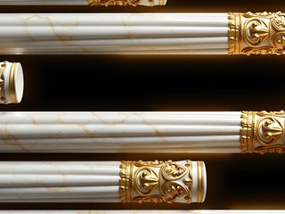 Marble Pillars preset