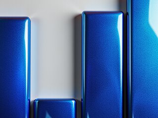 Metallic Blue Paint preset