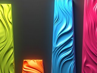 Liquid Neon preset example