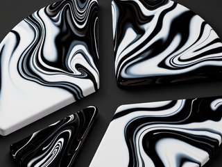 Monochrome Swirl preset