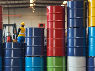 Oil Drums preset example