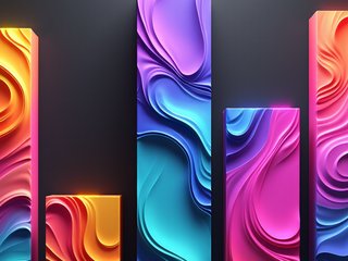 Organic Neon preset example