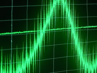 Oscilloscope preset example