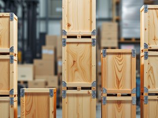 Shipping Crates preset example