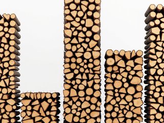 Stacked Firewood preset example