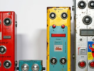 Vintage Toy Robots preset